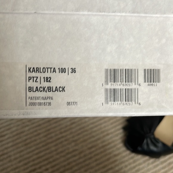 Jimmy Choi Karlotta size 36 Black - Picture 4 of 4